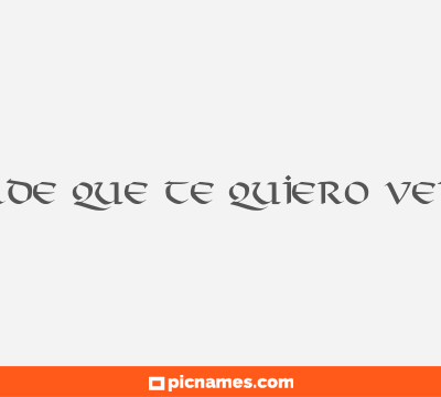 Verde que te quiero verde